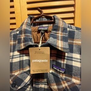 Patagonia Insulated Fjord Flannel Shirt Jacket